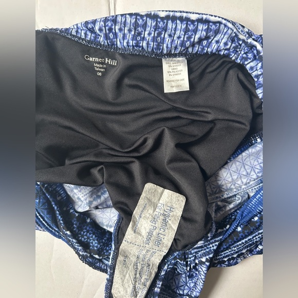 Garnet Hill Tankini Swim Skirt Bottom size 6 - Picture 4 of 6